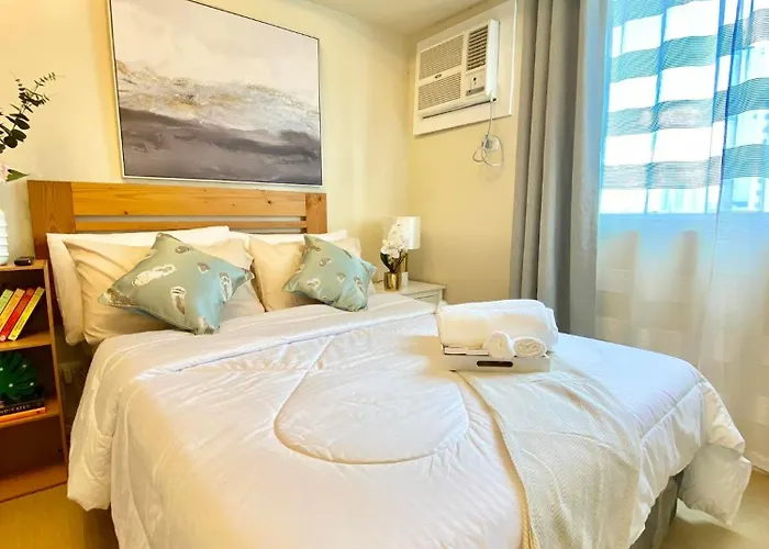 Cozy Studio In Metro Davao With W&D, Pool, & Gym